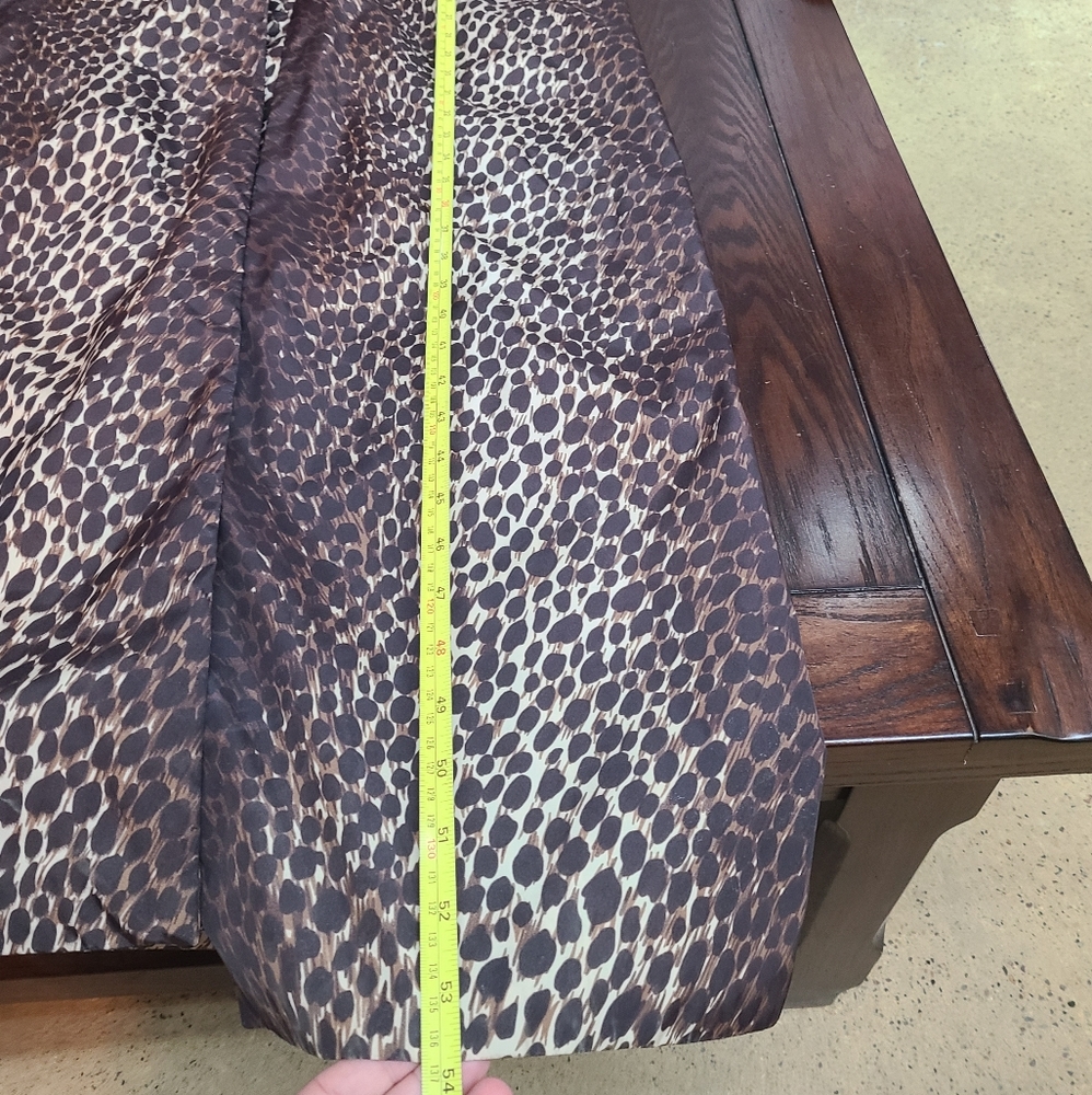 1990's DOLCE & GABBANA Leopard Printed Long Coat - Picture 4 of 15